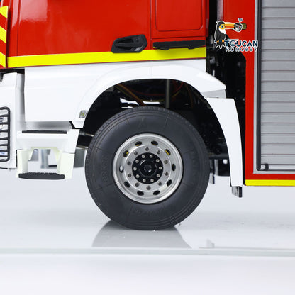 1/14 Leiterwagen 3363 RC Feuerwehrauto 4X2 Antrieb Metallchassis ST8 Funksteuerung 2-Gang-Getriebe Betriebsbereit Lackiertes Zusammengebautes Auto