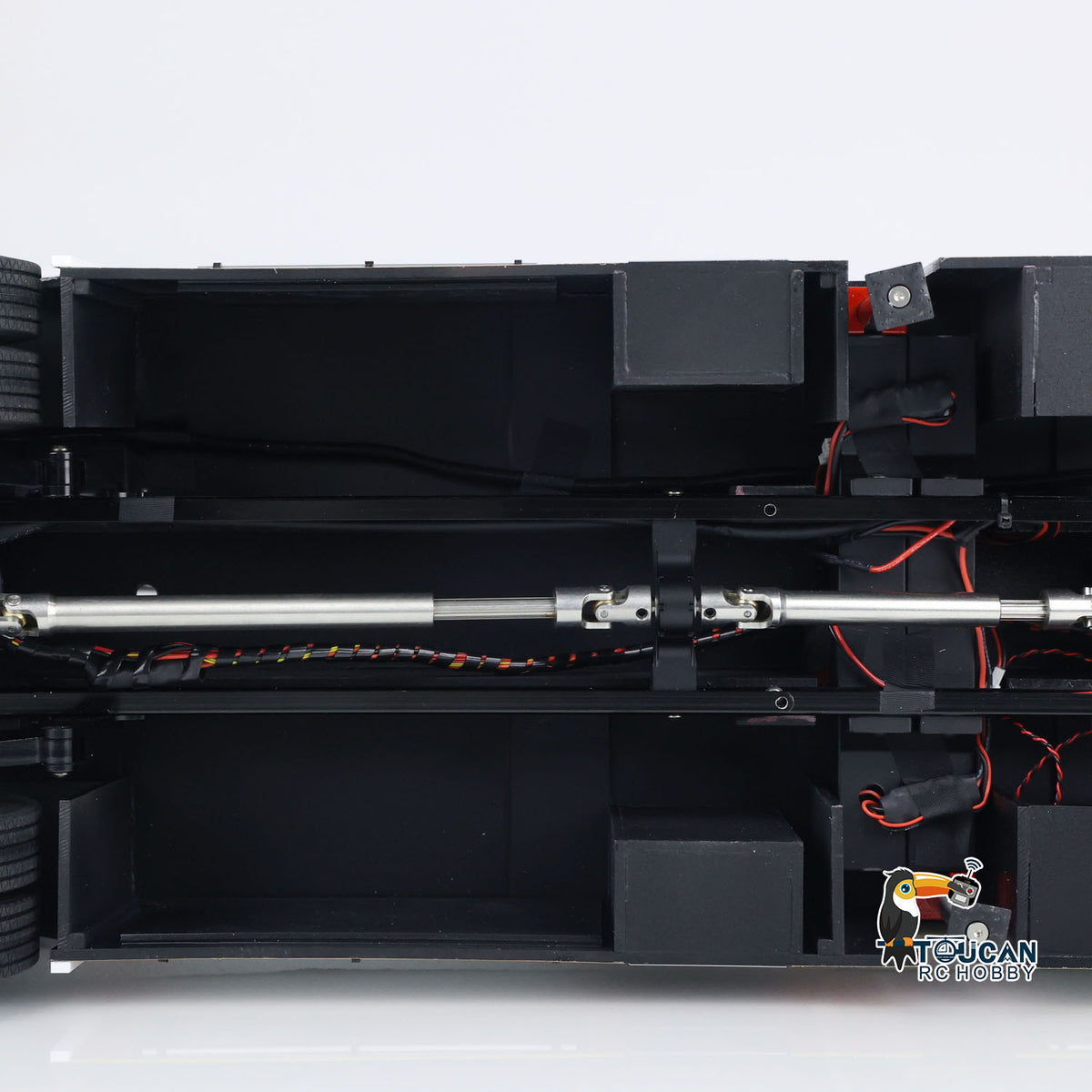 1/14 Leiterwagen 3363 RC Feuerwehrauto 4X2 Antrieb Metallchassis ST8 Funksteuerung 2-Gang-Getriebe Betriebsbereit Lackiertes Zusammengebautes Auto