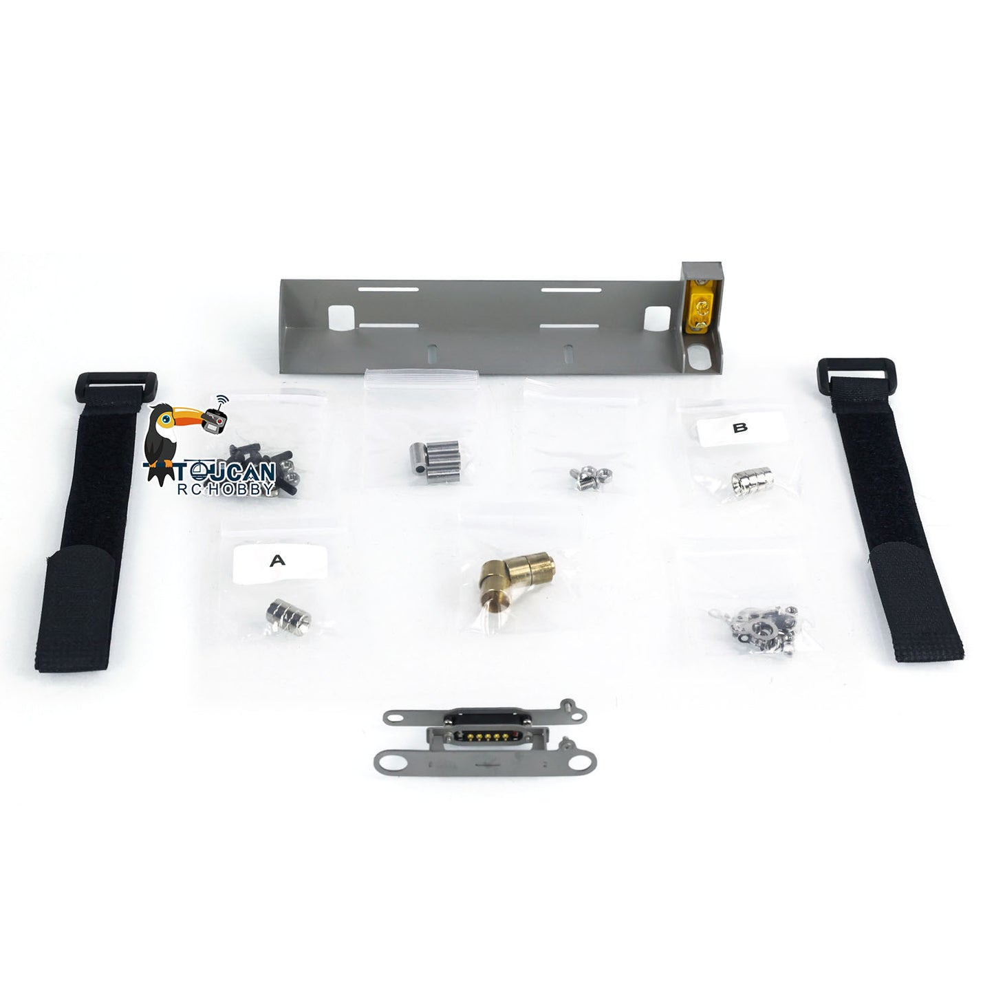 Metall Frontstoßstange Kabine Dach Magnetische Kit für 1/14 770S RC Traktor Lkw Fernbedienung Auto Modell Teile