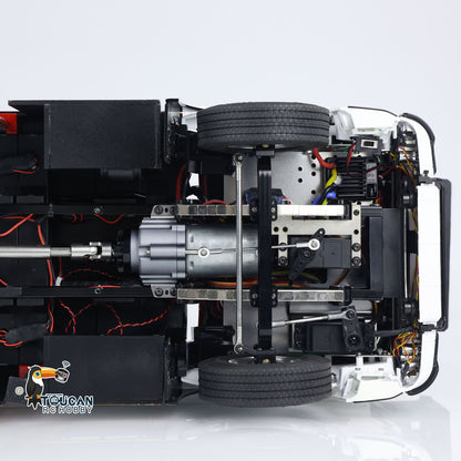 1/14 Leiterwagen 3363 RC Feuerwehrauto 4X2 Antrieb Metallchassis ST8 Funksteuerung 2-Gang-Getriebe Betriebsbereit Lackiertes Zusammengebautes Auto