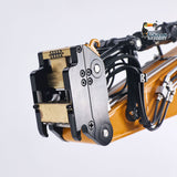 Super Frog Metal 1/14 Remote Control Hydraulic Excavator E400 Pro 9CH Valves 2Arms RC Digger 3 Pump Frsky XE Radio No Battery