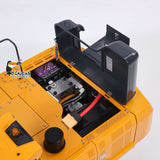 Super Frog Metal 1/14 Remote Control Hydraulic Excavator E400 Pro 9CH Valves 2Arms RC Digger 3 Pump Frsky XE Radio No Battery