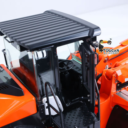 In Stock TOUCAN RC HOBBY 1/14 RC Hydraulic Loader JDM 198 Remote Control Construction Truck for ZW370 Model 2-Speed Transmission FlySky ST8 Radio CNC Machined Metal Parts