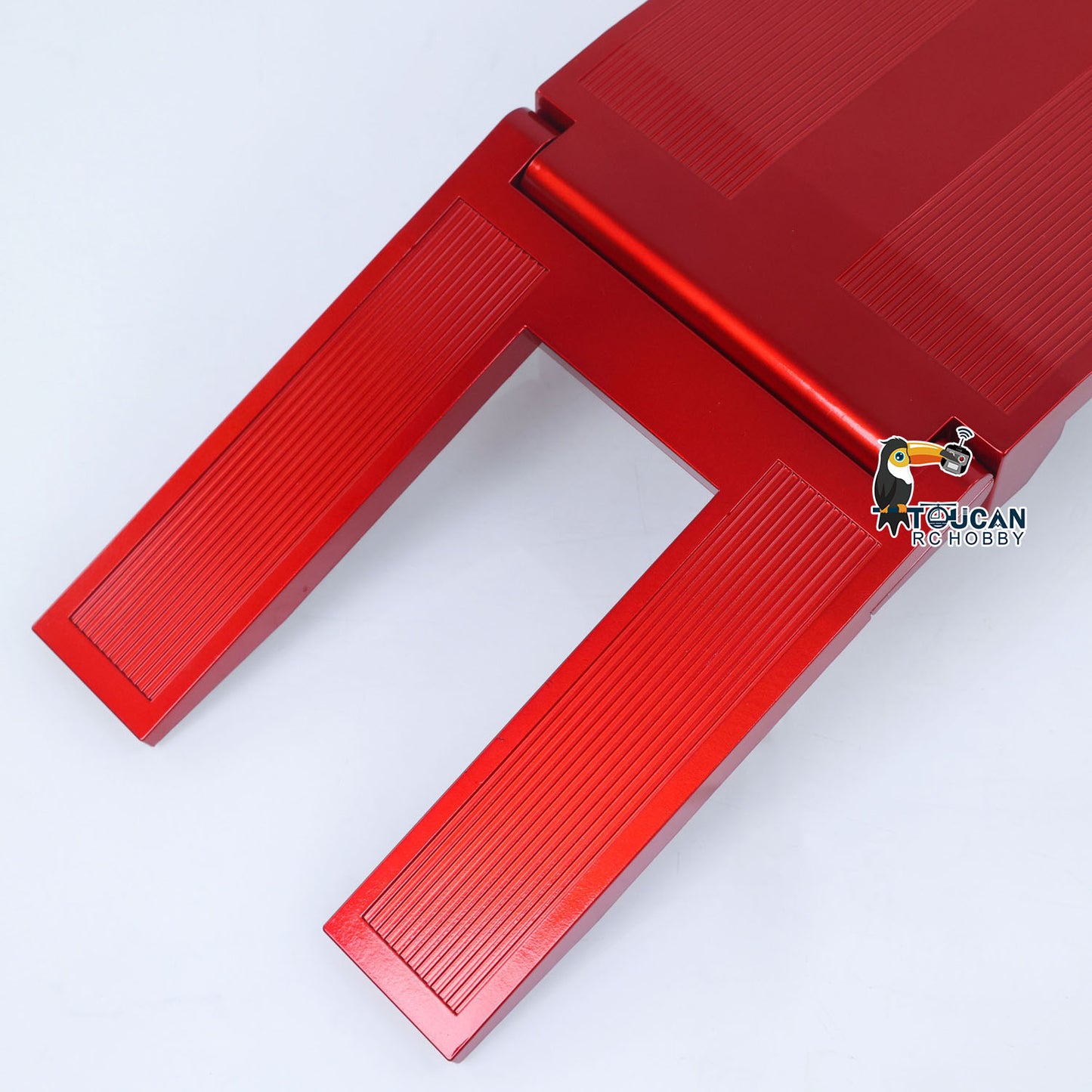 Fast  Free Shipping 3 Axle Plastic Semi Trailer Flatbed 1502 for 1/18 Remote Control Tractor Truck HUINA 1501 RC Car Model Upgrade Parts