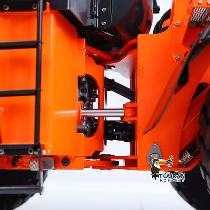 In Stock TOUCAN RC HOBBY 1/14 RC Hydraulic Loader JDM 198 Remote Control Construction Truck for ZW370 Model 2-Speed Transmission FlySky ST8 Radio CNC Machined Metal Parts