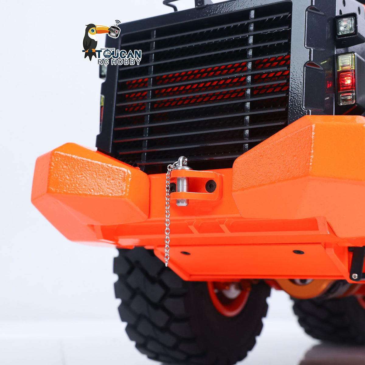 In Stock TOUCAN RC HOBBY 1/14 RC Hydraulic Loader JDM 198 Remote Control Construction Truck for ZW370 Model 2-Speed Transmission FlySky ST8 Radio CNC Machined Metal Parts