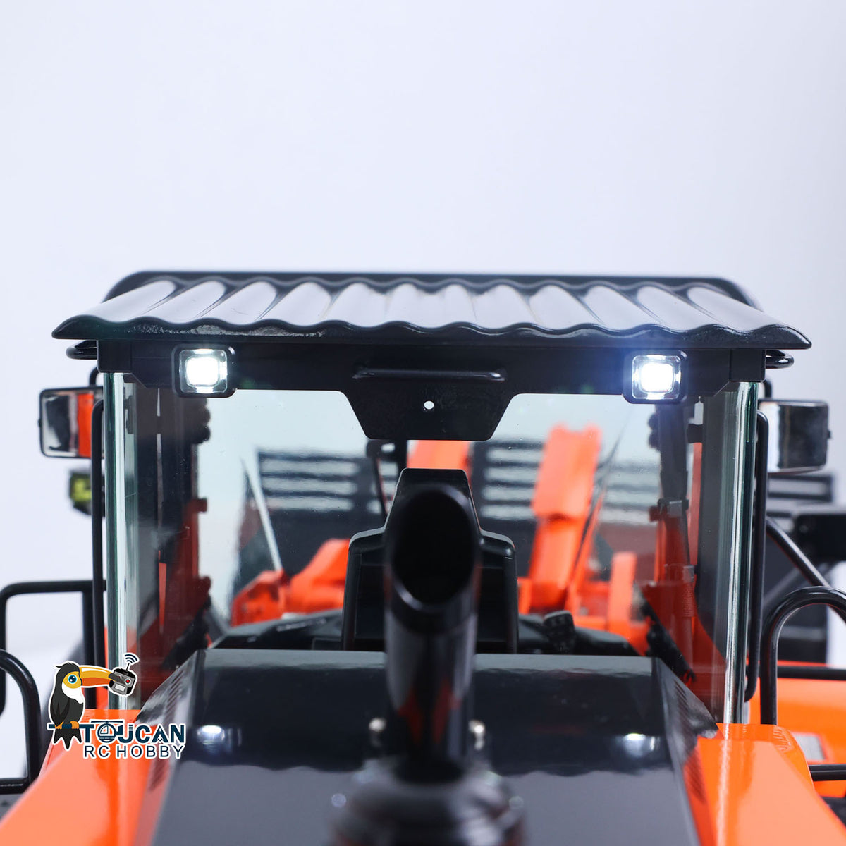 In Stock TOUCAN RC HOBBY 1/14 RC Hydraulic Loader JDM 198 Remote Control Construction Truck for ZW370 Model 2-Speed Transmission FlySky ST8 Radio CNC Machined Metal Parts