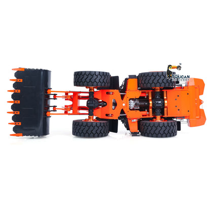 In Stock TOUCAN RC HOBBY 1/14 RC Hydraulic Loader JDM 198 Remote Control Construction Truck for ZW370 Model 2-Speed Transmission FlySky ST8 Radio CNC Machined Metal Parts