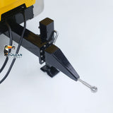 CUT Model 1/14 Metal 2Axles Hydraulic Dump Trailer KIT for LR914 Radio Controlled Excavator Construction Vehicle RC Digger