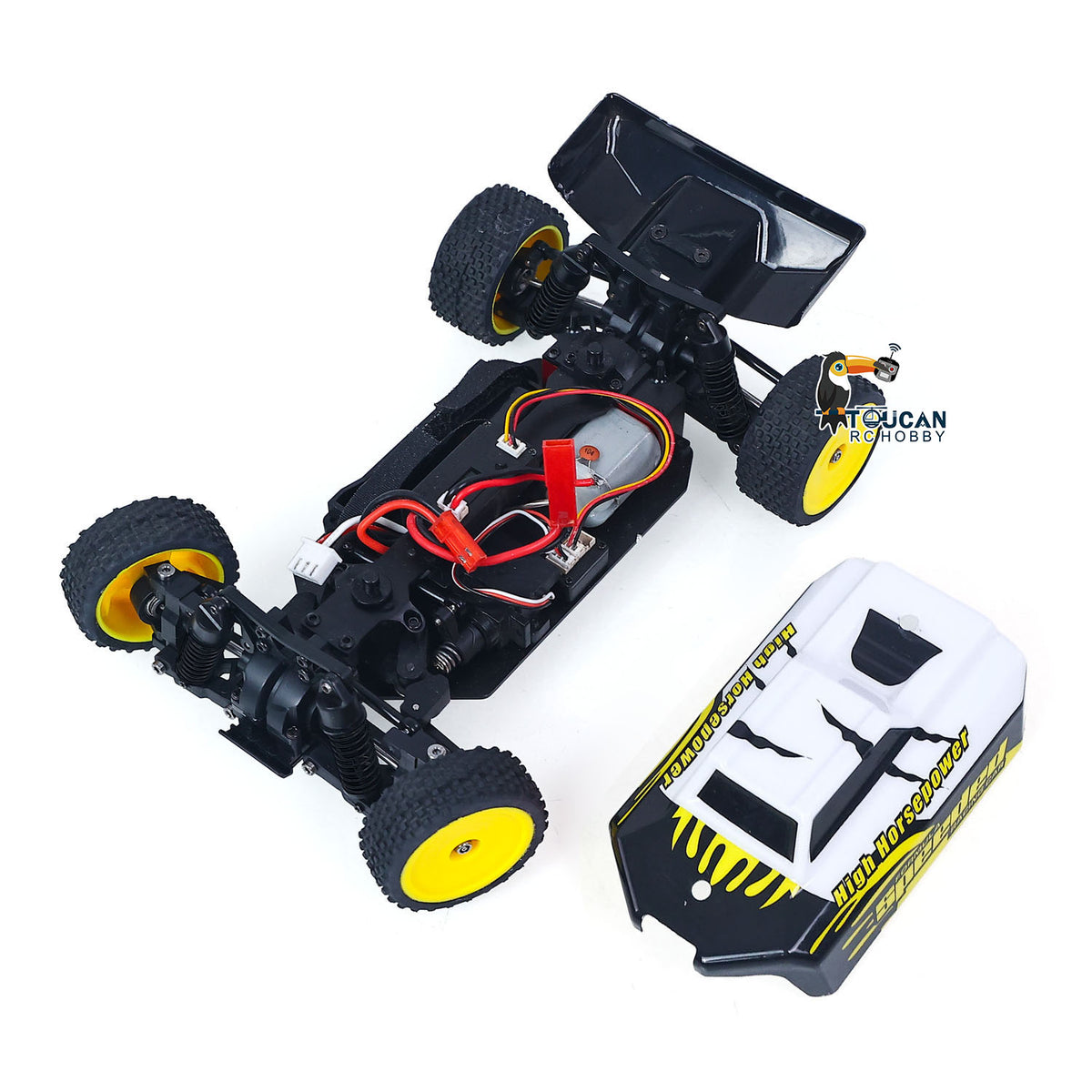 TOUCAN RC HOBBY RTR 1/24 Electric Remote Control Off Road Car Model 2401B 30KM/H High Speed Mini RC Vehicle Battery Gift For Adult Collection