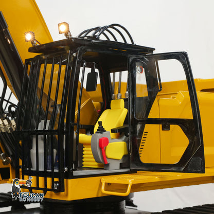 TOUCAN RC HOBBY TYMX 395 Metal 1/8 RC Hydraulic Excavator Remote Control Digger 3-way directional valve for Model Collectors
