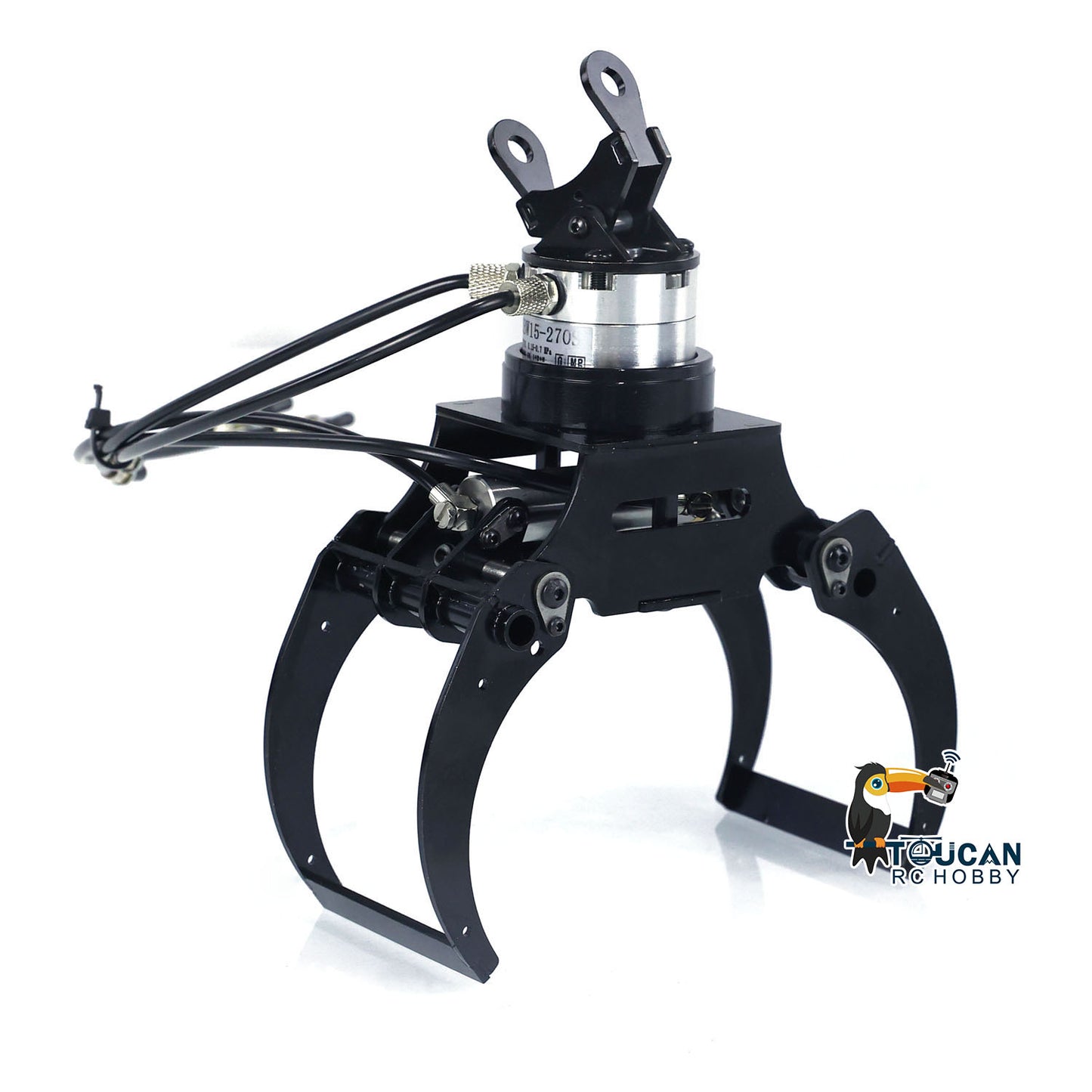 Metall lackierte Klaue, hydraulischer Teleskopausleger, kippbarer Eimer für MTM 1/14 RC Bagger 946 EC380, optionale Versionen 