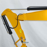 Metal Assembled Painted Hydraulic 1/8 390F RC Excavator Heavy Duty Construction Vehicles Hobby Models Light Sound System