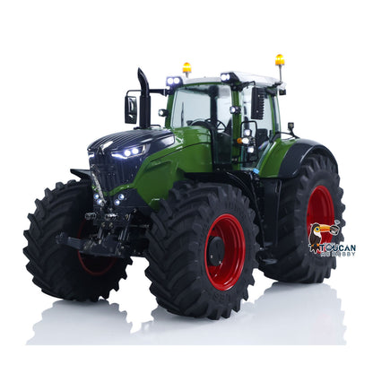 In Stock TOUCAN RC HOBBY LESU Metal 1/14 RC Tractor Truck AOUE 1050 4x4 Hydraulic Farm vehicle K500 Seedbed Pre-sowing Soil Preparation Planter Plough Light Sound