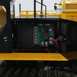 Metal Assembled Painted Hydraulic 1/8 390F RC Excavator Heavy Duty Construction Vehicles Hobby Models Light Sound System