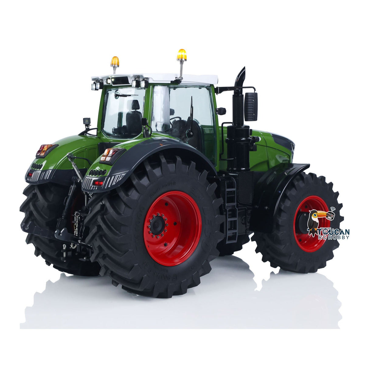 TOUCAN RC HOBBY 4WD Brand New LESU AOUE 1050 1/14 Metal Hydraulic RC Tractor Radio Control Vehicle Light Sound 4X4 Emulated Agricultural Car Hobby Models