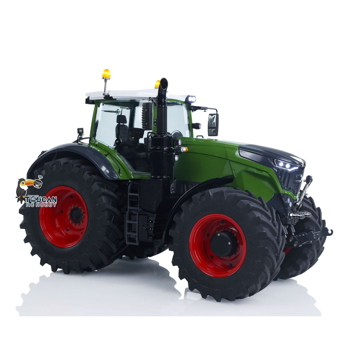 TOUCAN RC HOBBY 4WD Brand New LESU AOUE 1050 1/14 Metal Hydraulic RC Tractor Radio Control Vehicle Light Sound 4X4 Emulated Agricultural Car Hobby Models