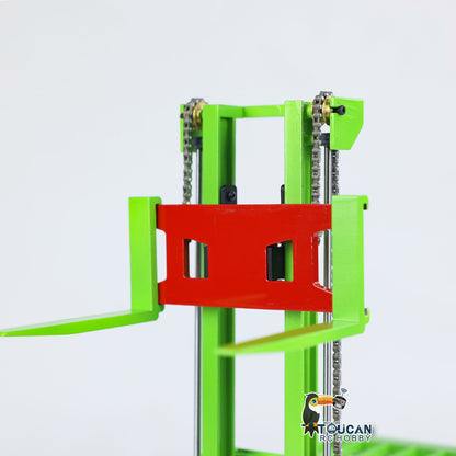 1/14 Skala RC Hydraulische Gabelstapler Metall Rädern Transfer Fahrzeug RTR Folk Lift Truck Licht Sound