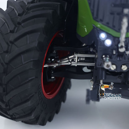 TOUCAN RC HOBBY 4WD Brand New LESU AOUE 1050 1/14 Metal Hydraulic RC Tractor Radio Control Vehicle Light Sound 4X4 Emulated Agricultural Car Hobby Models