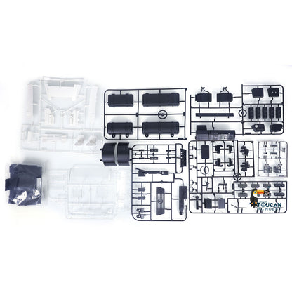 JXMODEL 1/14 6x4 Metall RC Hydraulischer Absetzkipper Funkgesteuerter LKW VL18U F2000 Schwenkarmautos Modellbausatz Licht-Soundsystem