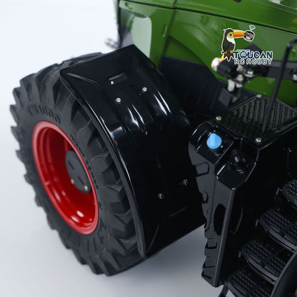 TOUCAN RC HOBBY LESU AOUE 1050 Metal 4x4 1/14 RC Tractor Truck Hydraulic Agricultural Vehicles K500 Seedbed Pre-sowing Soil Preparation Machine Frsky XE Lite