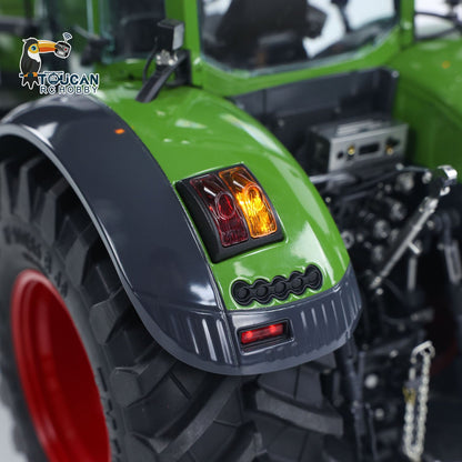 TOUCAN RC HOBBY LESU AOUE 1050 Metal 4x4 1/14 RC Tractor Truck Hydraulic Agricultural Vehicles K500 Seedbed Pre-sowing Soil Preparation Machine Frsky XE Lite
