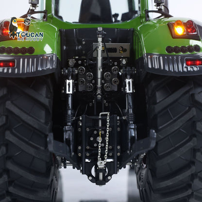 TOUCAN RC HOBBY 4WD Brand New LESU AOUE 1050 1/14 Metal Hydraulic RC Tractor Radio Control Vehicle Light Sound 4X4 Emulated Agricultural Car Hobby Models