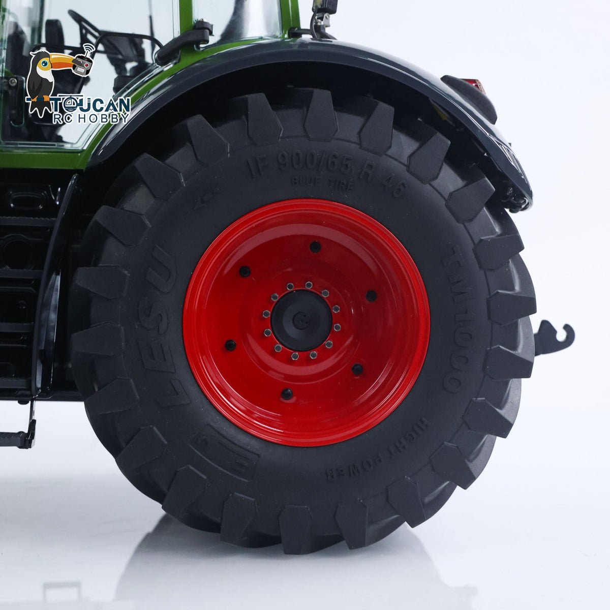TOUCAN RC HOBBY 4WD Brand New LESU AOUE 1050 1/14 Metal Hydraulic RC Tractor Radio Control Vehicle Light Sound 4X4 Emulated Agricultural Car Hobby Models