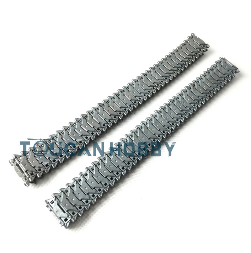 Metal Tracks Idlers Sprockets Road Wheels Suspension Bars Decal For Henglong 1/16 Scale Walker Bulldog RC Tank 3839 Model Replacement Parts