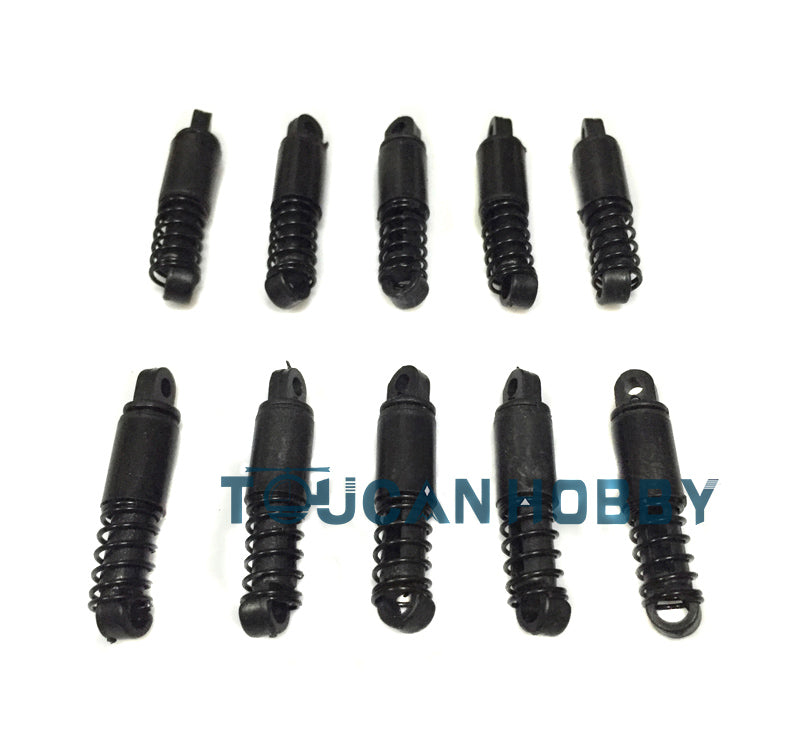Plastic Tracks Sprockets Driving Road Wheels Idlers Suspension Bars Decoration Parts Bag Stickers Decal For Henglong 1/16 Scale Walker Bulldog RC Tank 3839 Parts