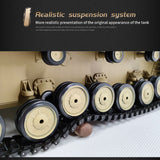 Henglong 3859 1/16 7.0 Plastic German Panzer IV F2 RTR RC Tank Model BB Infrared Combat System Steel Gearbox 1800mah Battery
