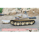 Henglong RTR 1/16 7.0 RC Tank German Panther G 3879 Steel Gearbox BB IR Sound Smoking 2.4G Radio 1800MAH Battery 320 Degree