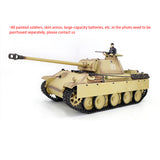Henglong RTR 1/16 7.0 RC Tank German Panther G 3879 Steel Gearbox BB IR Sound Smoking 2.4G Radio 1800MAH Battery 320 Degree