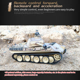 Henglong RTR 1/16 7.0 RC Tank German Panther G 3879 Steel Gearbox BB IR Sound Smoking 2.4G Radio 1800MAH Battery 320 Degree