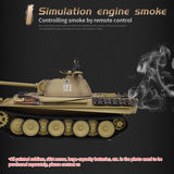 Henglong RTR 1/16 7.0 RC Tank German Panther G 3879 Steel Gearbox BB IR Sound Smoking 2.4G Radio 1800MAH Battery 320 Degree