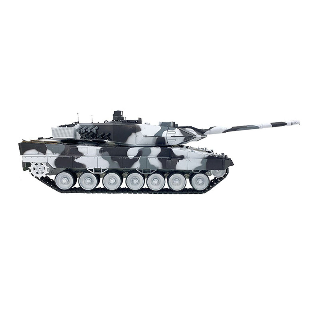 Henglong 1/16 Plastic 7.0 M1A2 Abrams 3918 RC Tank Barrel Recoil BB IR Battery Smoke 320 Degree Turret Rotation Metal Gearbox Suspension Arm