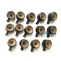 IN Stock Plastic Tracks Sprockets Road Wheel Idlers Accessories Pack Spare Chassis For HL 1/16 Scale USA M1A2 Abrams RC Tank 3918 Parts