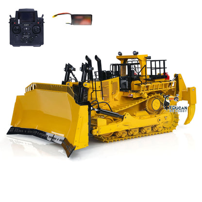TOUCAN RC HOBBY Fast Free Shipping 1/14 Hydraulic RC Bulldozer Metal RTR Remote Control Dozers Model D11T Dozer