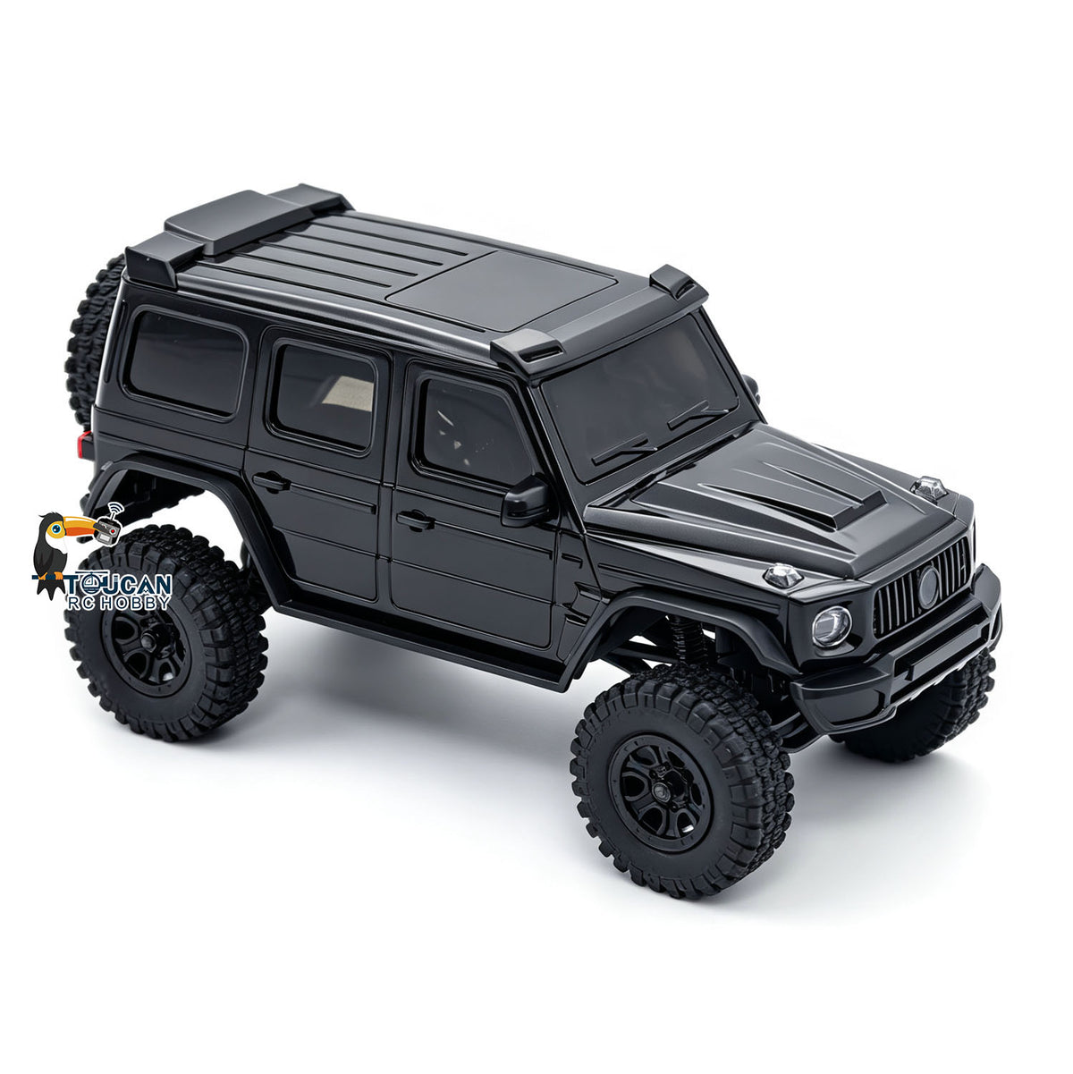 TOUCAN RC HOBBY AX30 1/30 4WD RC Rock Crawler Truck 2.4G Remote Control Off Road Climbing Car with Light System Battery RTR
