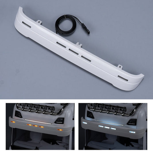 Kunststoff-Sonnenschutz, 5–9 V, LED-Licht für 1/14 Fernbedienung Tamiya Sattelzugmaschine SC 770S 56368 DIY RC LKW Fahrzeug Modell Autoteil