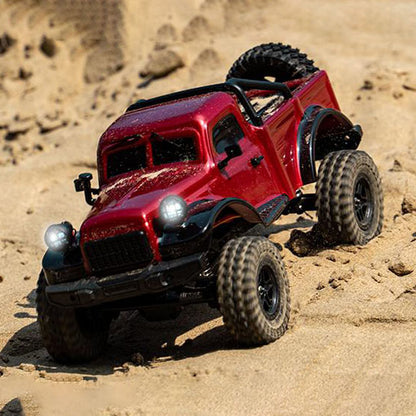 1/18 RC Off Road Vehicle C8813 4*4 2.4GHz Remote Control Simulation Pickup Truck Climbing Car RTR Brushed Motor Waterproof ESC