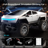 JJRC C8818 1/18 RC Rock Crawler Car 4x4 2.4GHz Remote Control Off Road Vehicles 370 Brushed Motor Ready to Go Battery Light