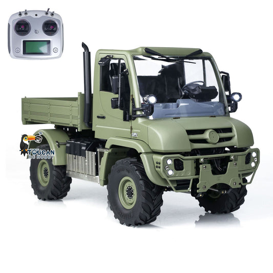 1/10 Metalleimer RC Geländewagen U423 4x4 Fernbedienung Crawler Auto Modell Licht Sound
