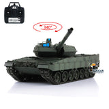 2.4Ghz Henglong 1/16 Scale TK7.0 Plastic Ver Leopard2A6 Ready To Run Remote Controlled Tank Model 3889 Tracks Sprockets Idlers