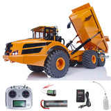 1/14 6*6 Metal Hydraulic Lifting Dumper RC Articulated Truck Tipper RTR Battery Charger Remote Control Construction Vehicle