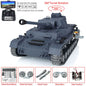 Henglong 1/16 TK7.0 Profession German Panzer IV F2 F RTR RC Tank 3858 3859 360 Degrees Turret FPV IR BB Smoke Metal Tracks Sprockets Idlers Road Wheels Gearbox