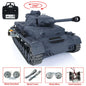 Henglong 1/16 TK7.0 Promotion German Panzer IV F2 3859 RTR RC Tank Smoke Infrared Combat BB Unit Metal Tracks Sprockets Idler Wheels Gearbox Barrel