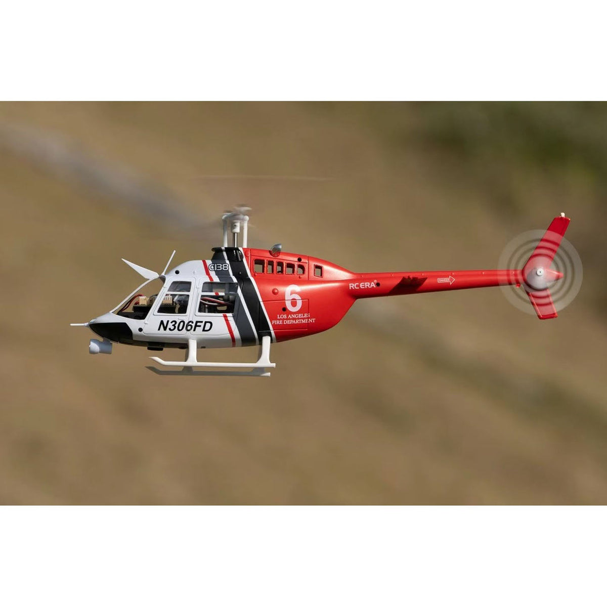 1/33 C138 RC Simulation Hubschrauber Modell Bell206 6CH Funksteuerung Stuntflugzeug 6 Achsen Gyroscop Batterie Erwachsene Geschenke Spielzeug