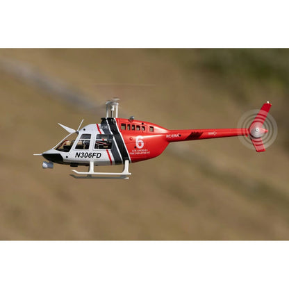 1/33 C138 RC Simulation Hubschrauber Modell Bell206 6CH Funksteuerung Stuntflugzeug 6 Achsen Gyroscop Batterie Erwachsene Geschenke Spielzeug