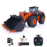 Metal Hydraulic RC Loader 1/14 ZW370 JDM 198 Ready To Run Radio Control Construction Vehicle W/ Light System I6S Transmitter
